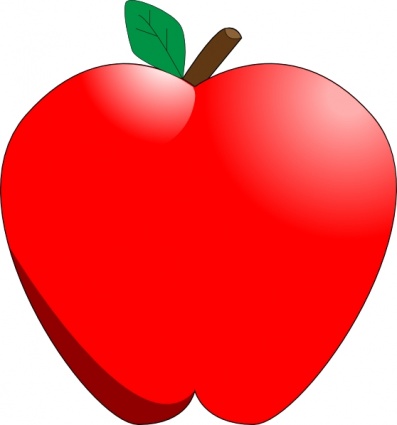 Teacher Apple Clip Art | Clipart library - Free Clipart Images