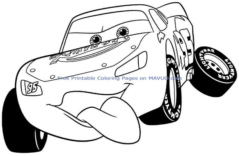 Printable Coloring Pages Transportation Cars For Toddler 