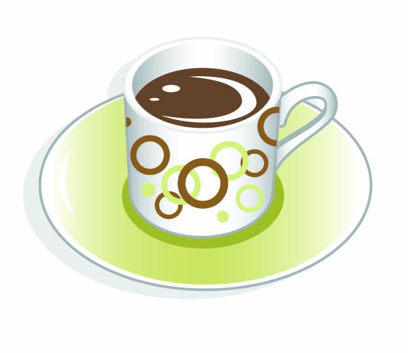 free clip arts: coffee and tea logo clip arts vector