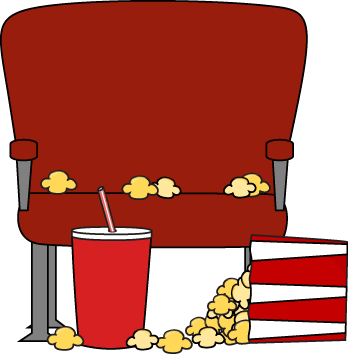 Empty Movie Theater Seat Clip Art - Empty Movie Theater Seat Image