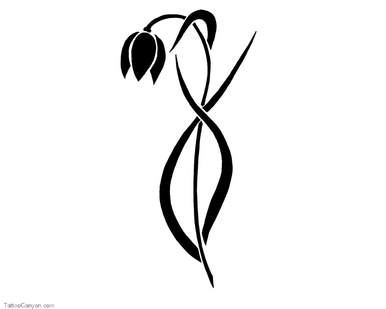 Free Designs Simple Tribal Flower Tattoo Wallpaper Windows 8 Hd 
