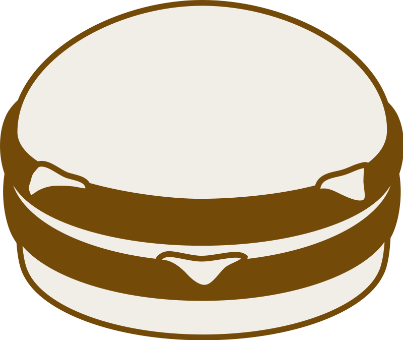 Related Pictures Burger Food Clipart Png 116 86 Kb Burgers Black 