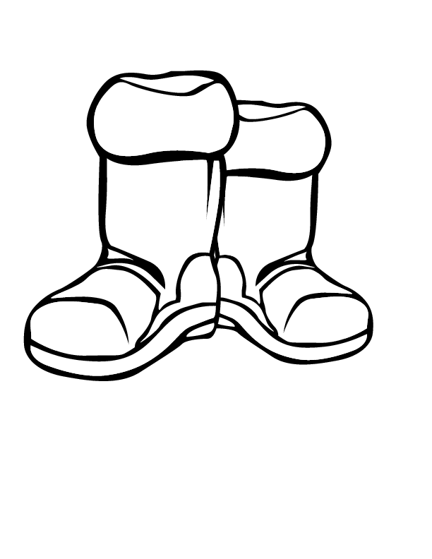 Snow Boots Clipart
