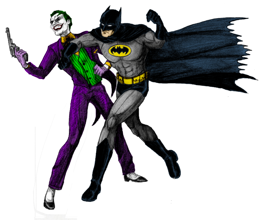 Batman vs the Joker by Mbecks14 on Clipart library