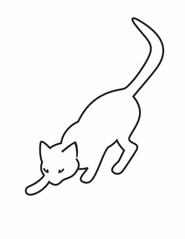 Featured image of post Cat Colouring Pages Printable These free printable cat coloring pages of many cats and kittens are fun for kids