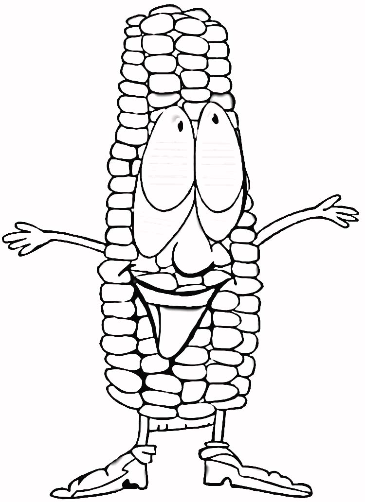 Free Corn Stalk Coloring Page Download Free Corn Stalk Coloring Page