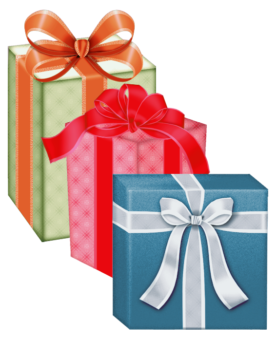 Presents Boxes PNG Clipart