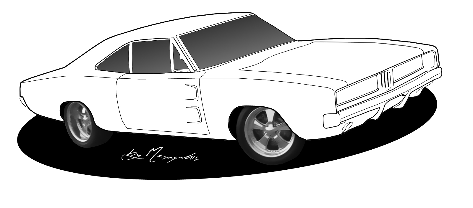 Black And White Pictures Of Cars - Clipart library