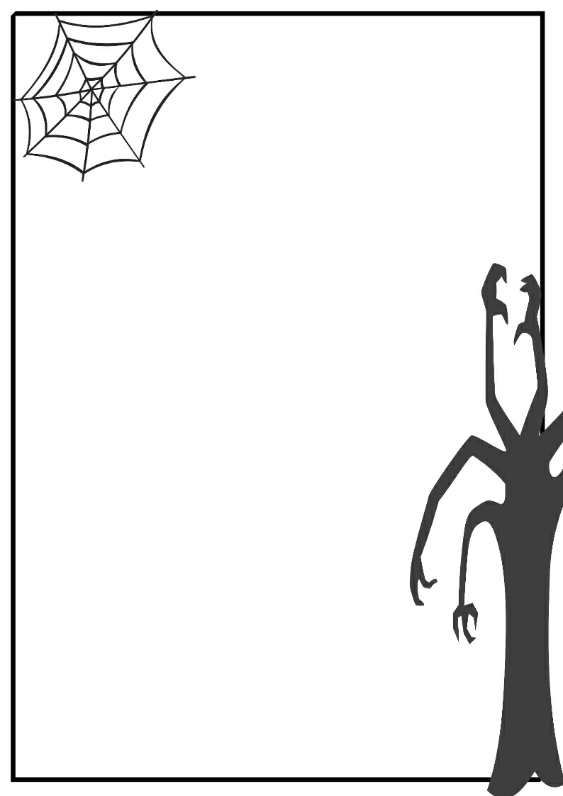 Free Halloween Border Clipart, Download Free Halloween Border With Regard To Free Halloween Templates For Word