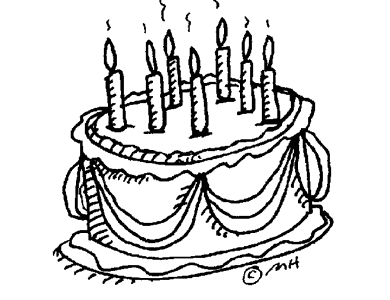 Cakes -Clipart Pictures