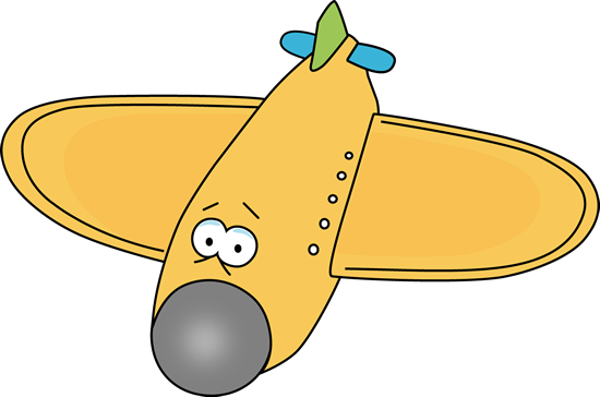 Cartoon Airplane Clip Art - Cartoon Airplane Image