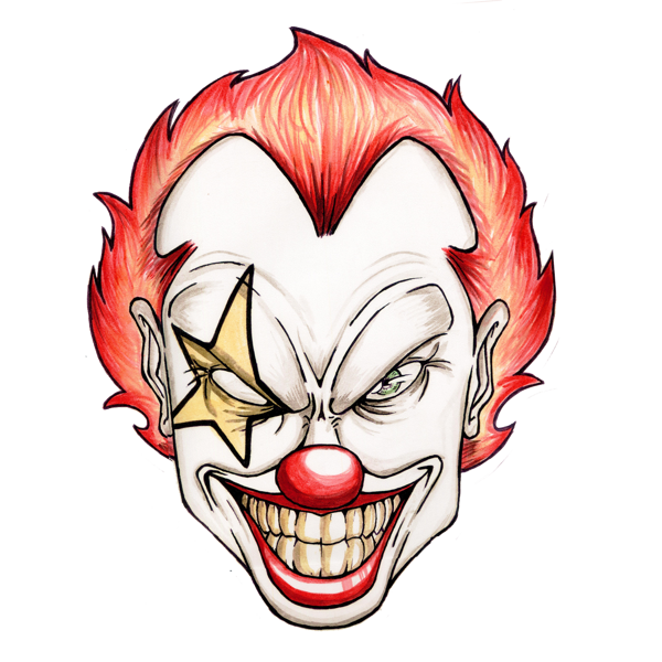 Scary Clowns!! on Behance