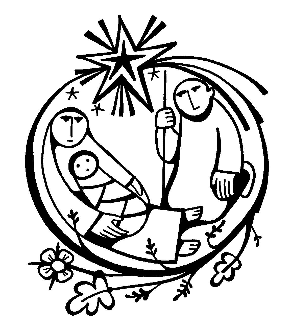 Images For  Jesus In The Manger Clip Art