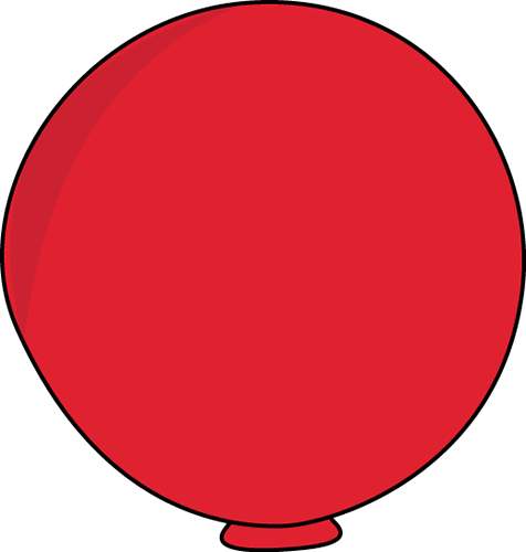 Red Balloon Clip Art - Red Balloon Image