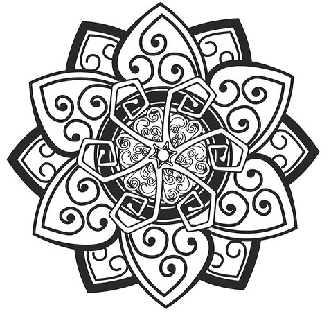 Free Aztec Flower Tattoos, Download Free Aztec Flower Tattoos png images,  Free ClipArts on Clipart Library