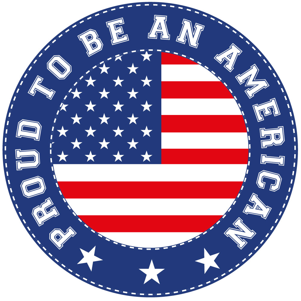 American Patriotic Stickers Vector | Free vector images, graphics 