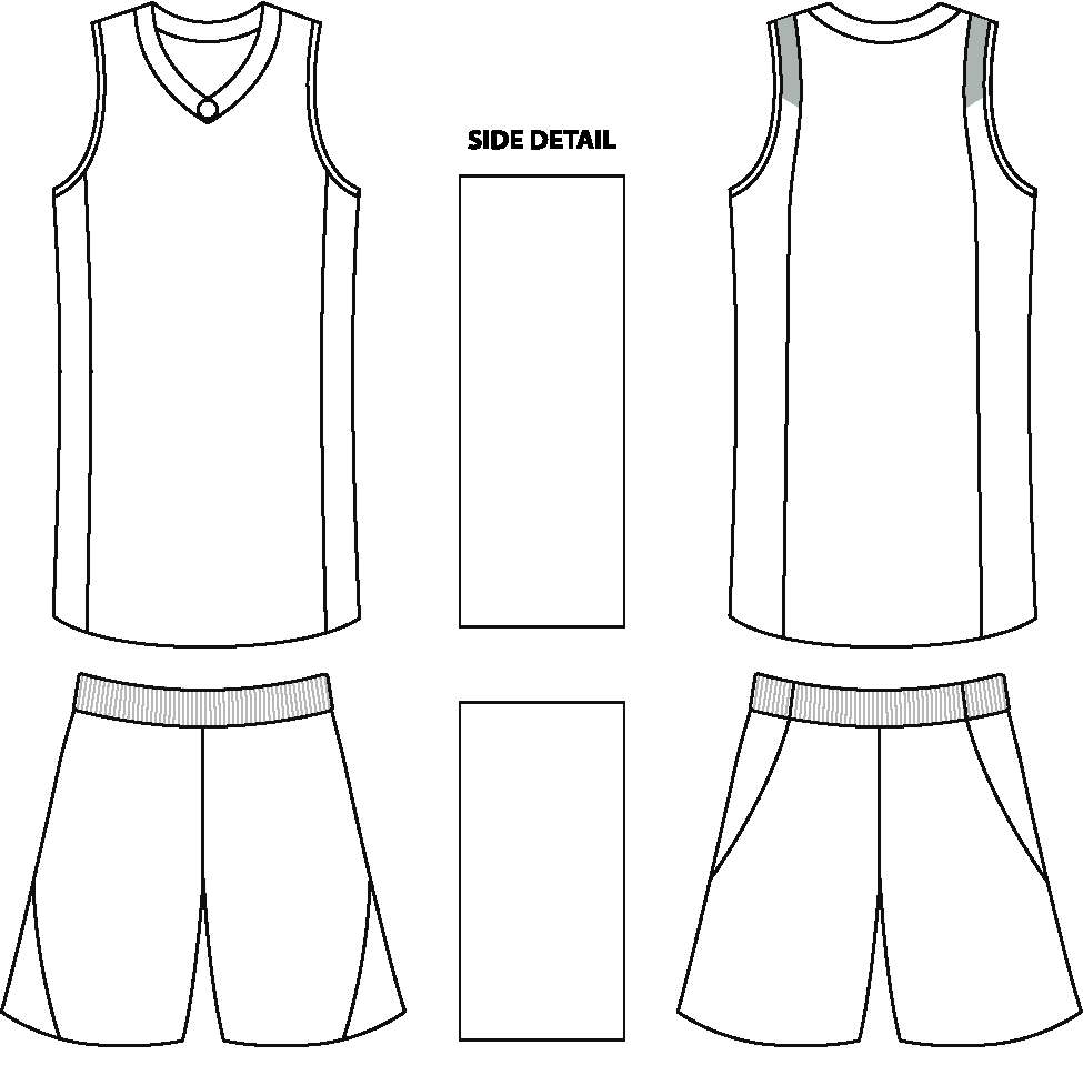 blank basketball jerseys