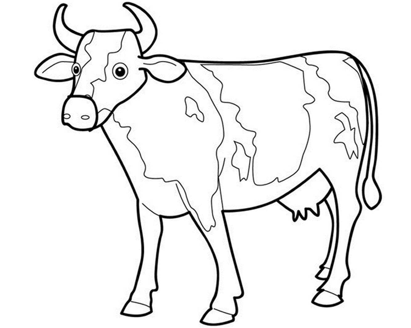 Featured image of post Domestic Animals Drawing Easy Cow : More farm animals to draw become a member of easy peasy and fun membership and gain access to our exclusive craft templates and educational printables.