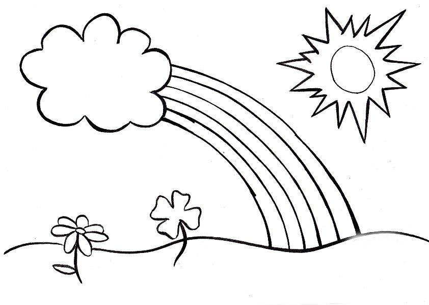 Preschool Spring Coloring Pages - AZ Coloring Pages