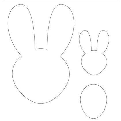 Free Rabbit Template Download Free Rabbit Template Png Images Free Cliparts On Clipart Library