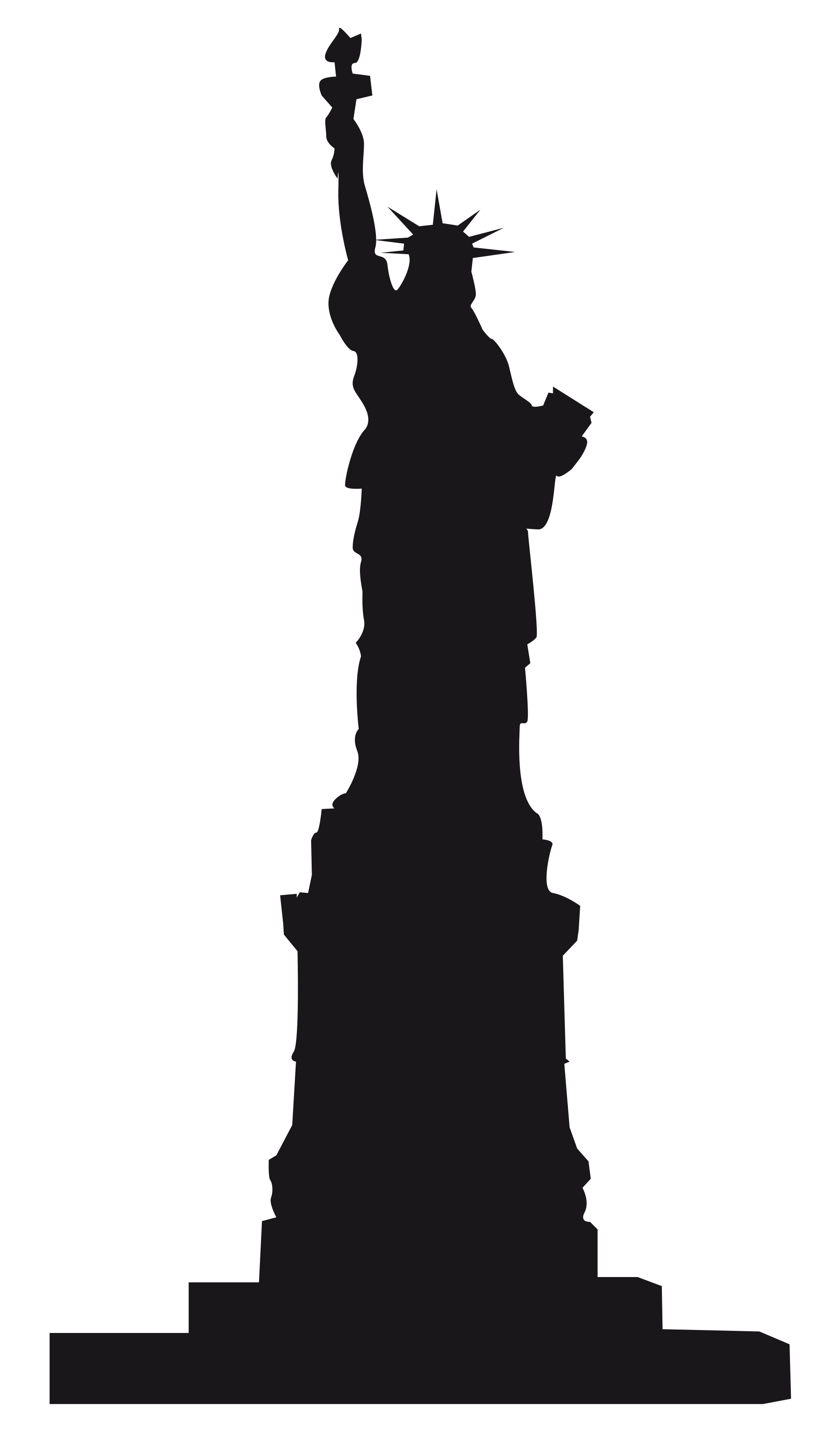 File:Silhouette of the Statue of Liberty in New York.svg 