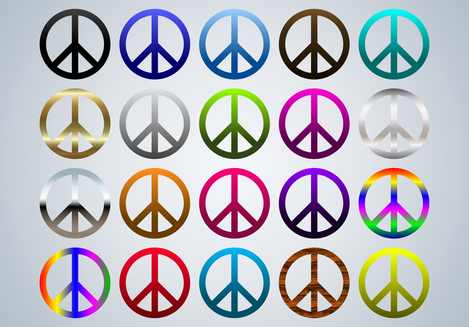 Peace Signs - Free Graphics