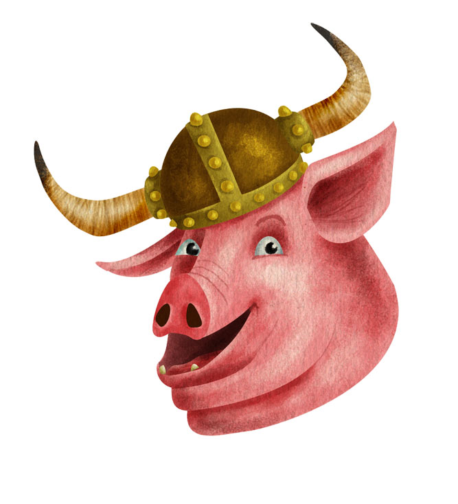 Process: BBQ Viking Pig | ericamulherin.