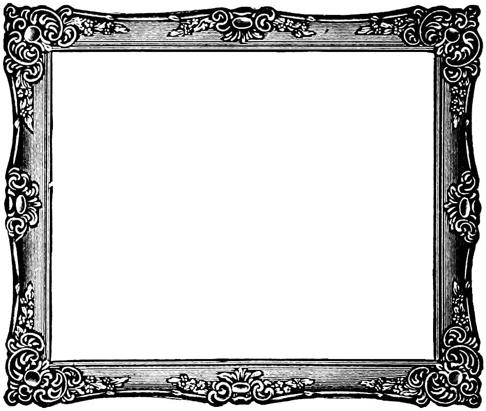 Vintage Picture Frame Clip Art | Clipart library - Free Clipart Images