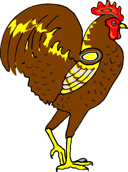 free vector clip art rooster - photo #6