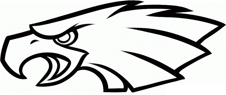 eagle mascot coloring pages - photo #35