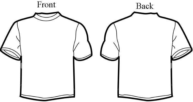 Free T Shirt Outline Template Download Free Clip Art