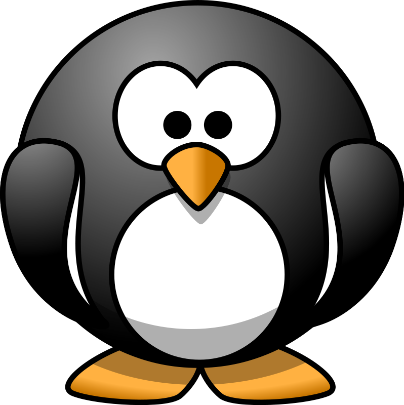Free Stock Photos | Illustration of a cartoon penguin | # 11520 