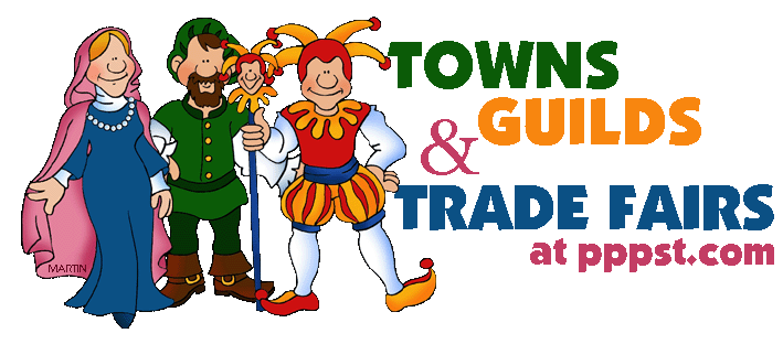 Free Presentations in PowerPoint format for Towns, Guilds  Trade 