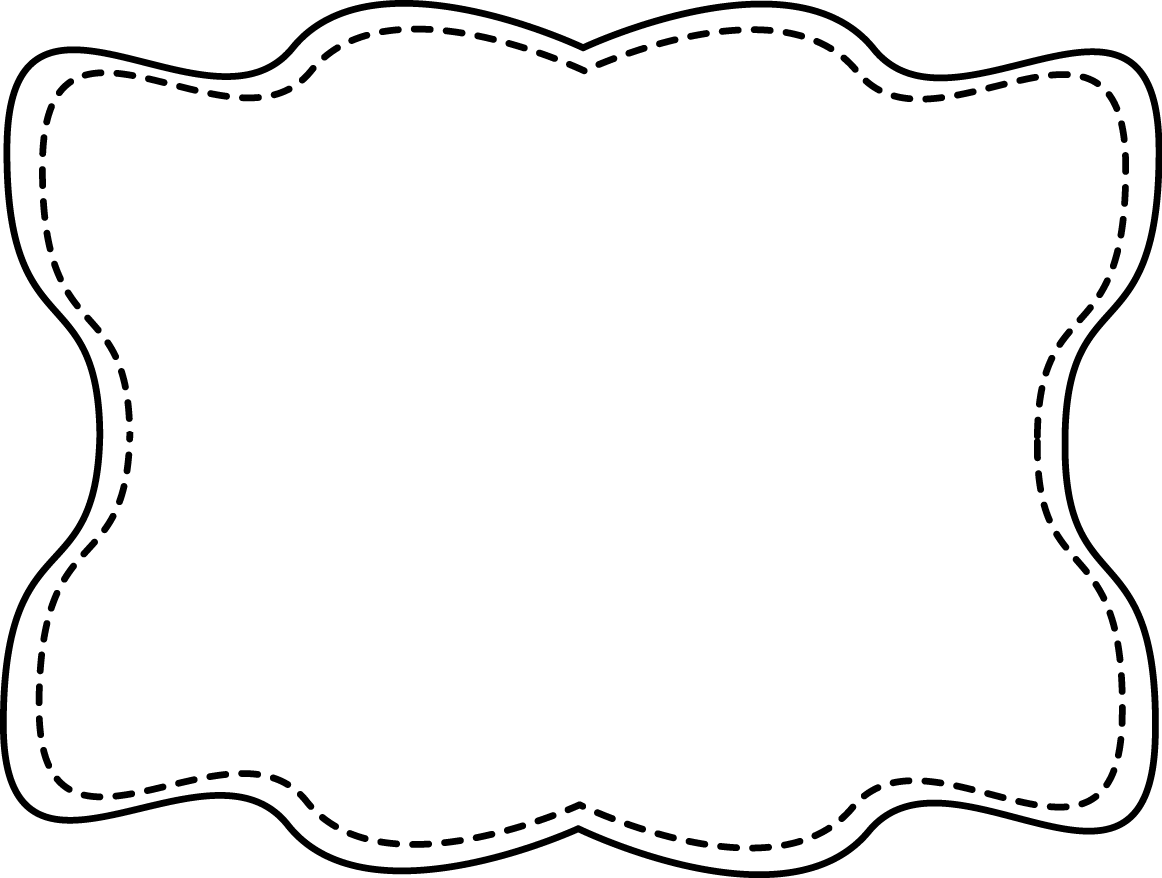 Fancy Frame Clip Art Black And White | Clipart library - Free 
