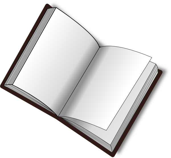 Clipart Open Book - Clipart library - Clipart library