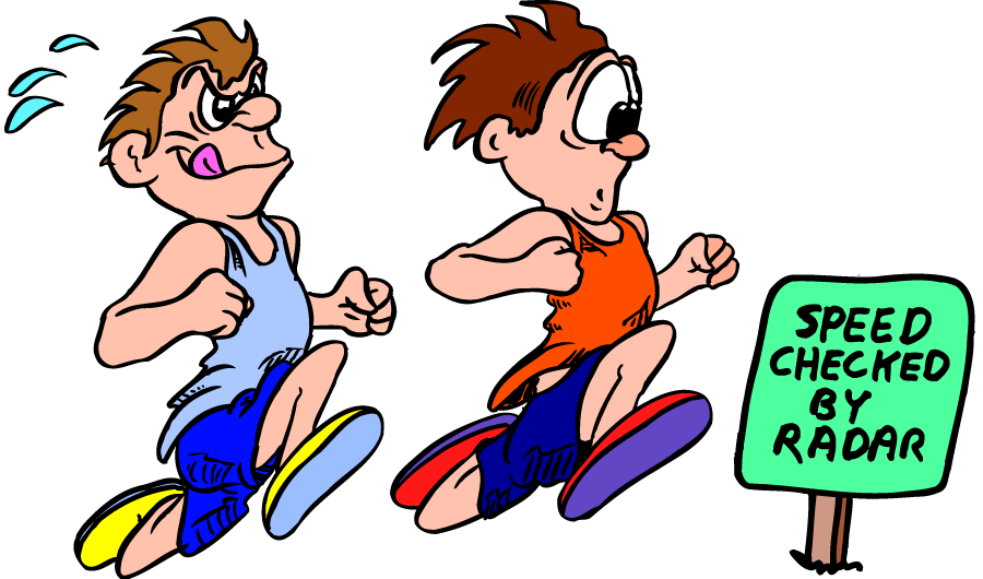 speed training for runner - Clip Art Library