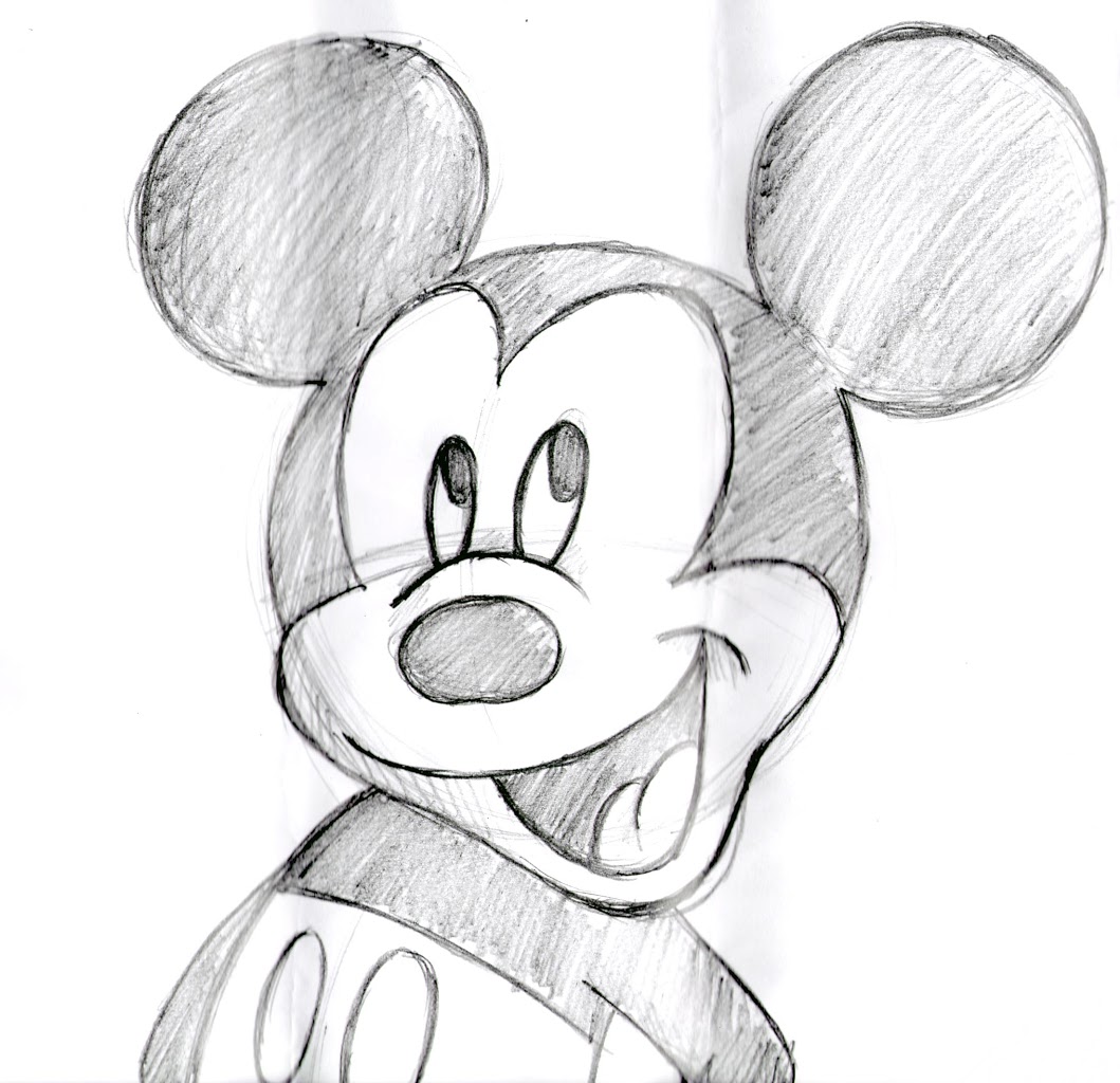 Free Mickey Mouse Drawing, Download Free Mickey Mouse Drawing png
