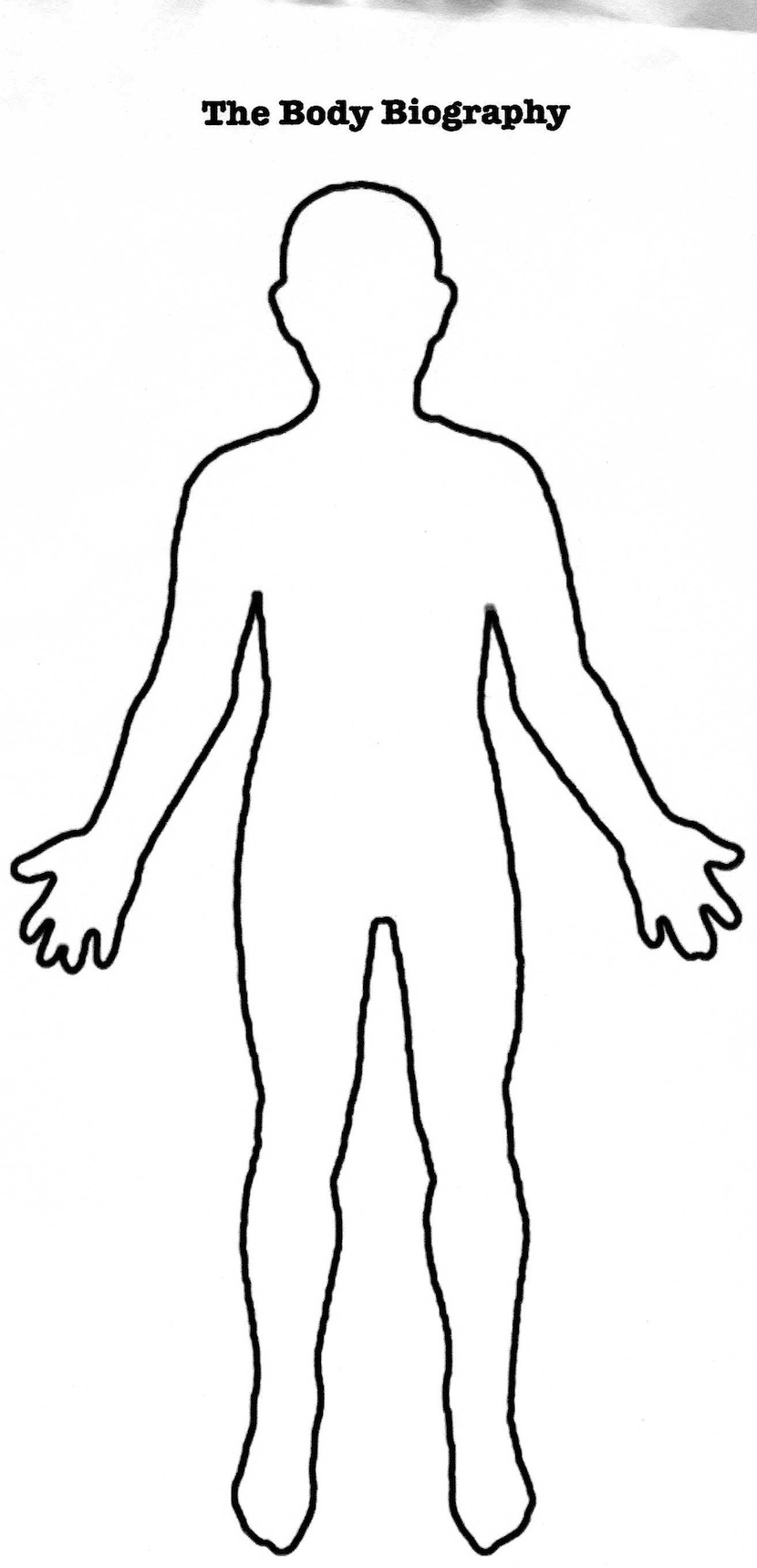 Free Human Outline Template, Download Free Human Outline Template png