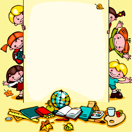 background for kids school - Clip Art Library