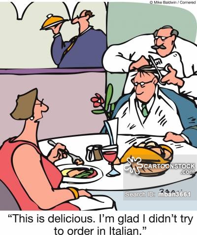 Italian Restaurant Cartoons and Comics - funny pictures from 