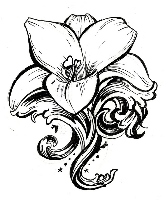 Floral Tattoo Designs | MadSCAR