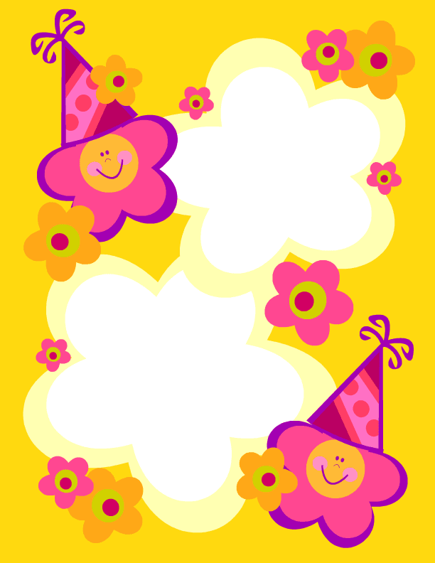 Happy birthday photo frames free download | ColoringGuru 