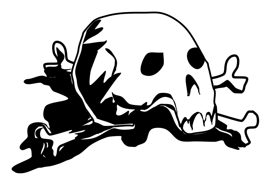 Skull And Bones Vector