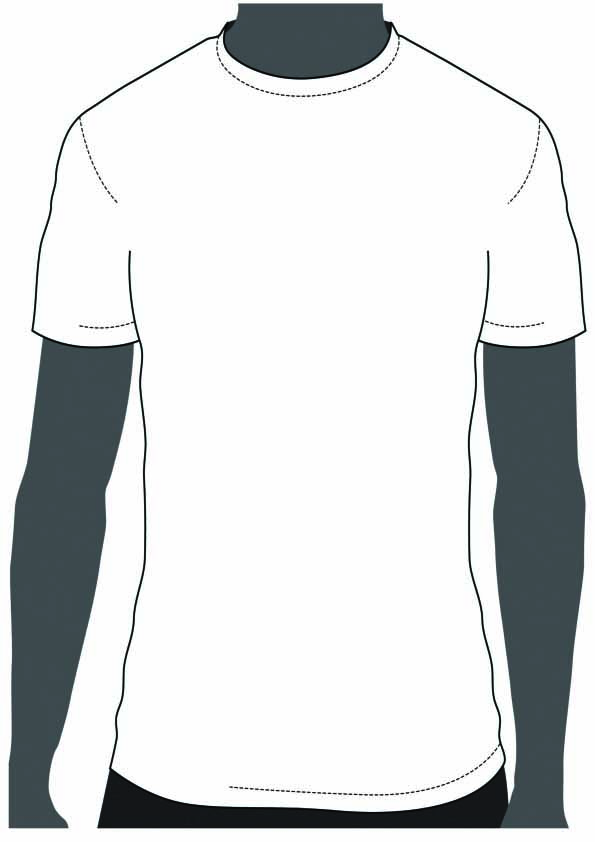 Free Blank T shirt Outline Download Free Blank T shirt Outline png