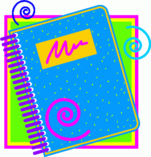 notebook clipart images - photo #17