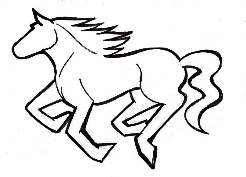 Free How To Draw A Mustang Horse, Download Free How To Draw A Mustang