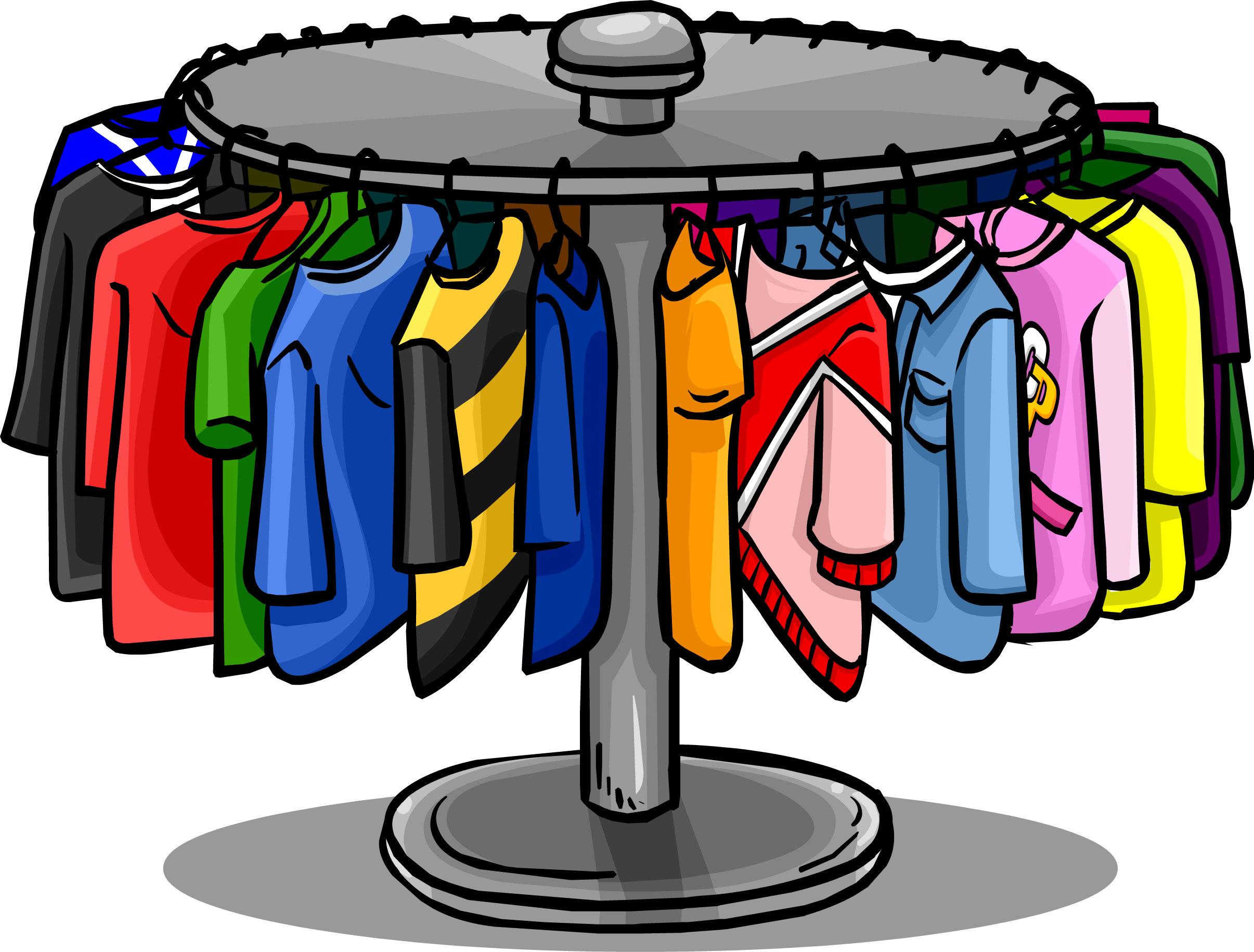 Trends For  Clothing Rack Clipart