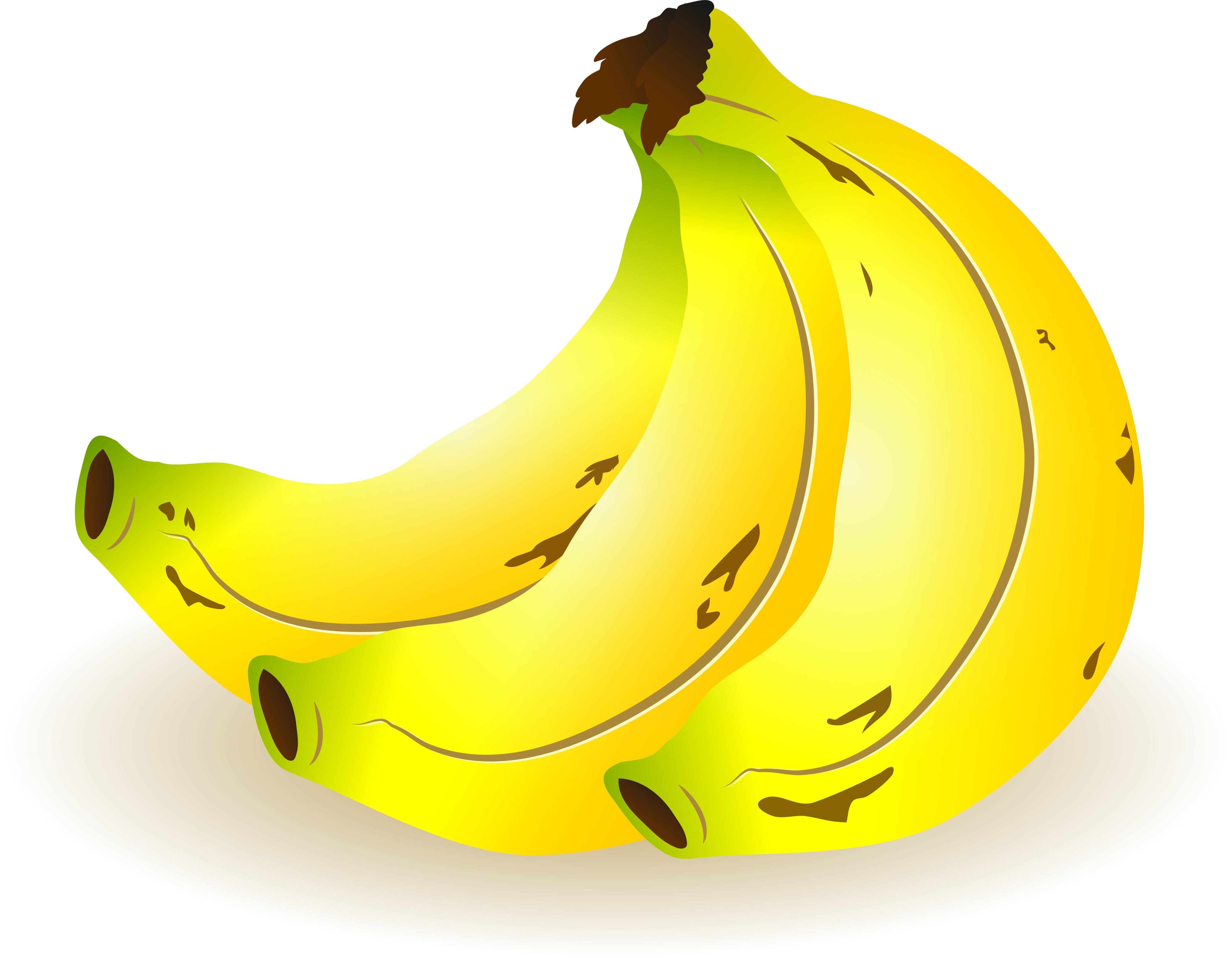 Bunch Of Bananas image - vector clip art online, royalty free 