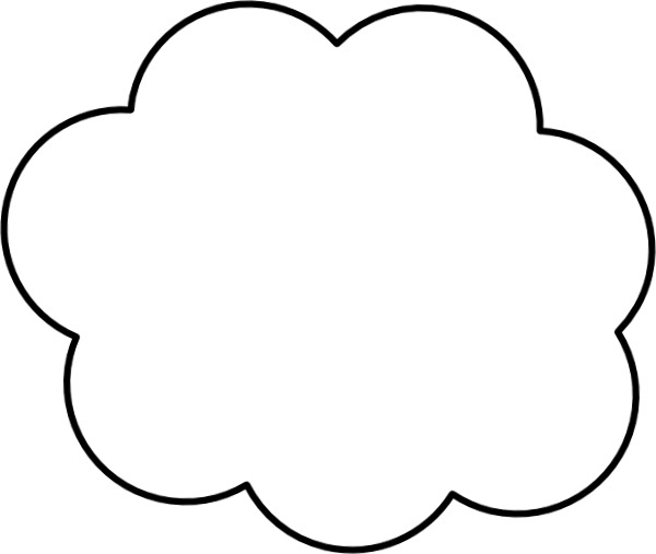 Cartoon-cloud Clip Art at Clipart library - vector clip art online 