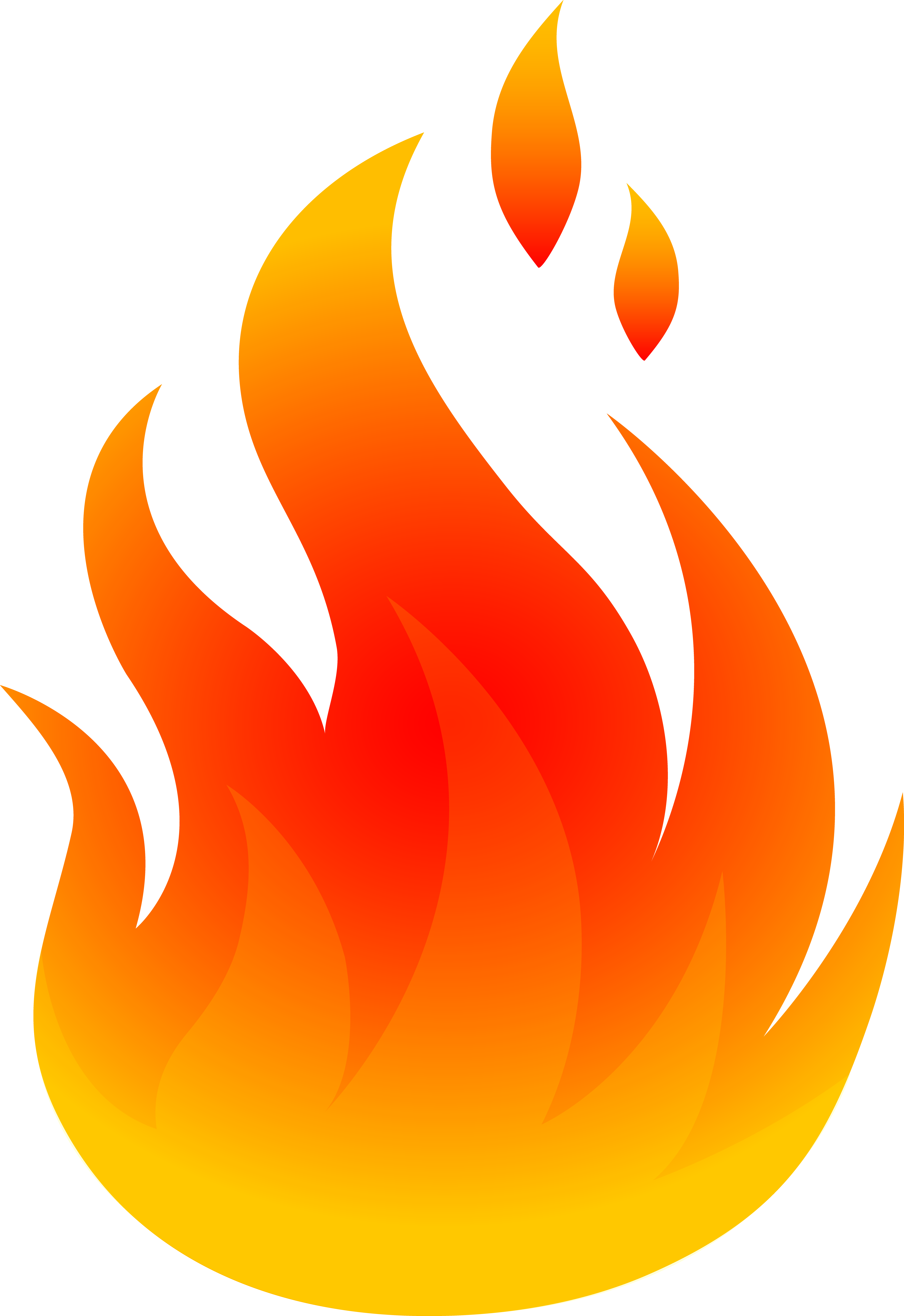 flammes clipart house